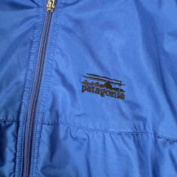 VTG Patagonia Velocity Shell Jacket Men's Size Large Light Running Lined Vent - Picture 2 of 9